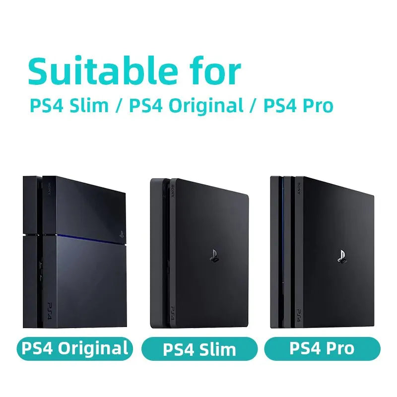 Controle DATA FROG Bluetooth Compatível – Sem Fio para PS4/Slim/Pro, PC, iOS e Android, com Dupla Vibração e Gamepad Ergonômico