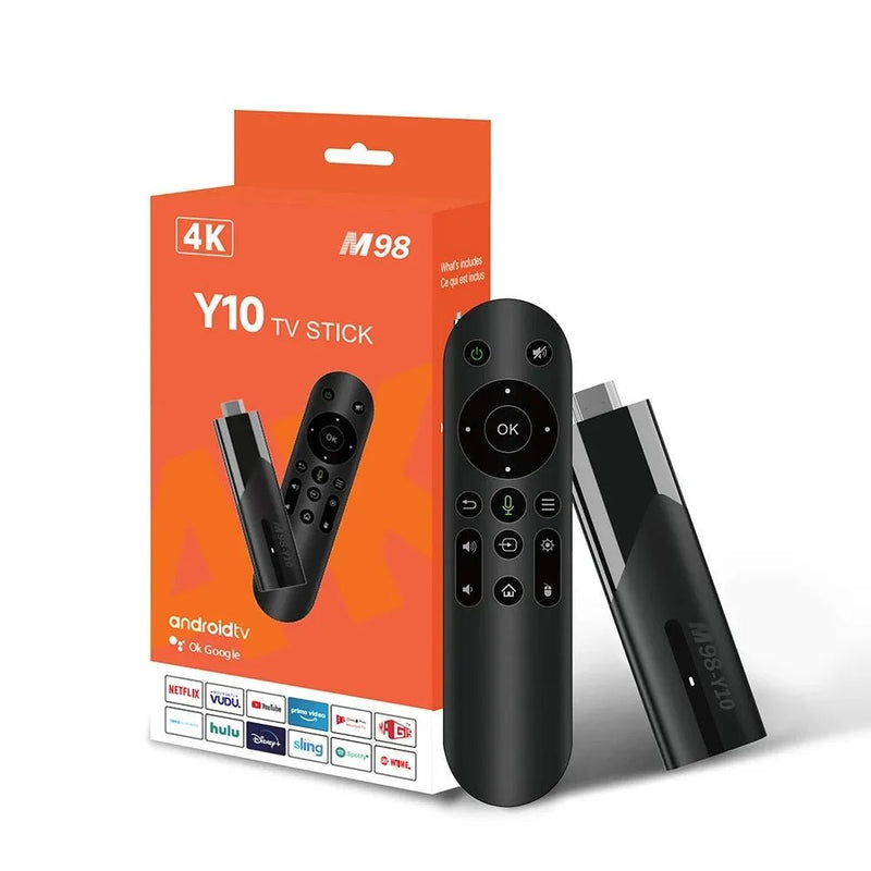 Smart TV Stick Android 13 4K HDR10+ com Controle de Voz e Wi - Fi 5G | Netflix, YouTube, Google - Macro Smart Shopping