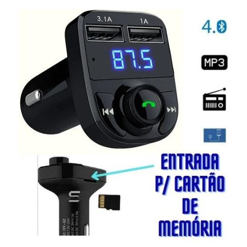 USB P Carregador para carro. - Macro Smart Shopping